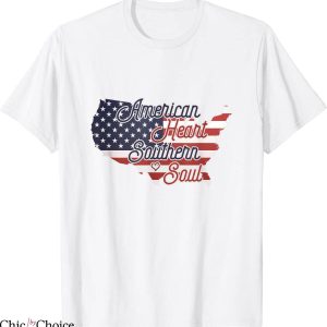 Southern Pride T-Shirt American Heart Southern Soul