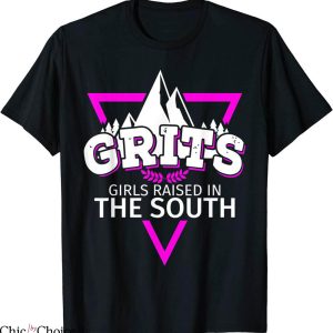 Southern Pride T-Shirt Raised In The South Grits Trendy