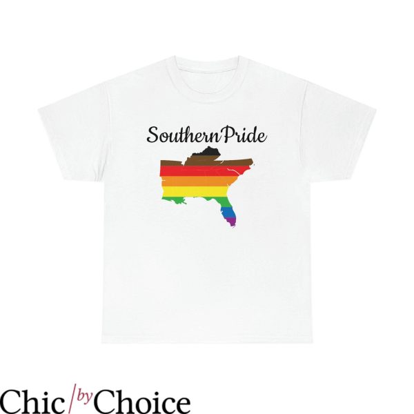 Southern Pride T-Shirt Southern LGBTQ+ Trendy Saying