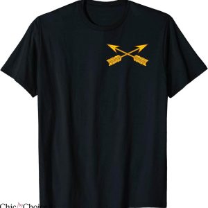 Special Forces T-Shirt Green Beret Crossed Arrows Classic