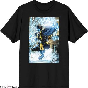 Static Shock T-Shirt American Funny Cartoon Series Tee