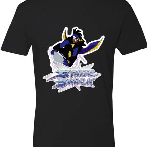 Static Shock T-Shirt Cartoon Keep That Energy Spiritual