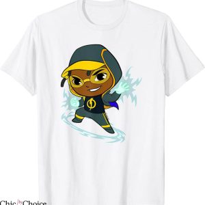 Static Shock T-Shirt Justice League Virgin Hawkins Cartoon