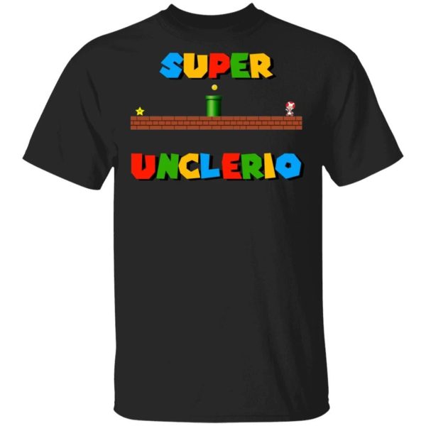 Super Unclerio T-shirt Super Mario Uncle Tee  All Day Tee