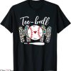 TBall Mom T-Shirt Mother’s Day Teeball Leopard Funny