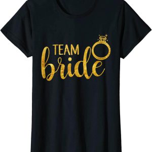 Team Bride T-Shirt Bachelorette Party Matching
