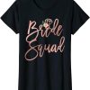 Team Bride T-Shirt Wedding Shower Bridesmaid Best Friends