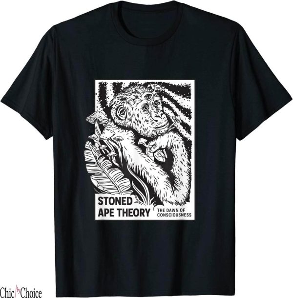 Terence Mckenna T-Shirt Stoned Ape Theory Rogan Psychedelic