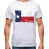 Texas Flag T Shirt Texas Grunge Style Flag Unisex Shirt