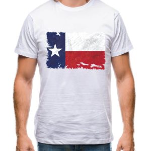 Texas Flag T Shirt Texas Grunge Style Flag Unisex Shirt