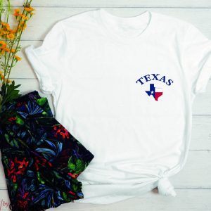 Texas Flag T Shirt Texas Logo Lover America Map Shirt