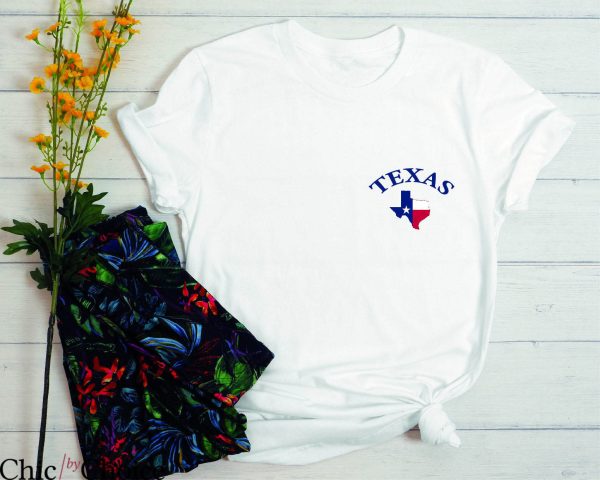 Texas Flag T Shirt Texas Logo Lover America Map Shirt