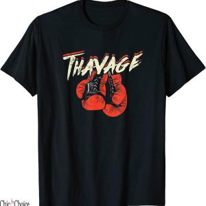 Thavage T-Shirt Boxing Fighter Determination