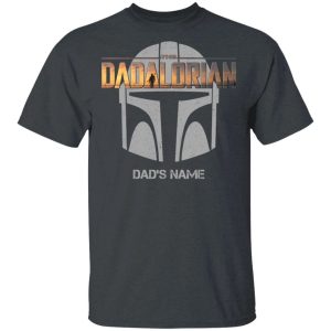 The Dadalorian Mandalorian Dad Custom Name T-shirt Helmet Tee All Day Tee 3 The Dadalorian Mandalorian Dad Custom Name T shirt Helmet Tee All Day Tee 4
