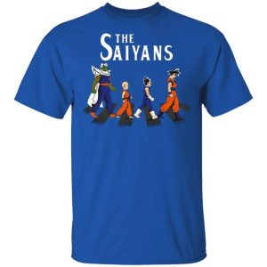 The Saiyans On Abbey Road T Shirt Dragon Ball Anime Tee All Day Tee 3 The Saiyans On Abbey Road T Shirt Dragon Ball Anime Tee All Day Tee 4