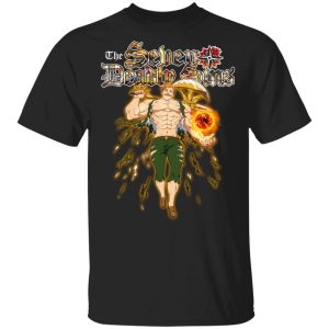 The Seven Deadly Sins Escanor T-shirt Anime Tee All Day Tee 2 The Seven Deadly Sins Escanor T shirt Anime Tee All Day Tee 3