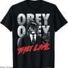 They Live T-Shirt Alien Obey Title Logo Sci-fi Action Horror