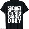 They Live T-Shirt Obey And Conform Sci-fi Action Horror Film