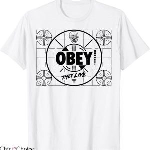 They Live T-Shirt Program Interrupted Obey Sci-fi Horror