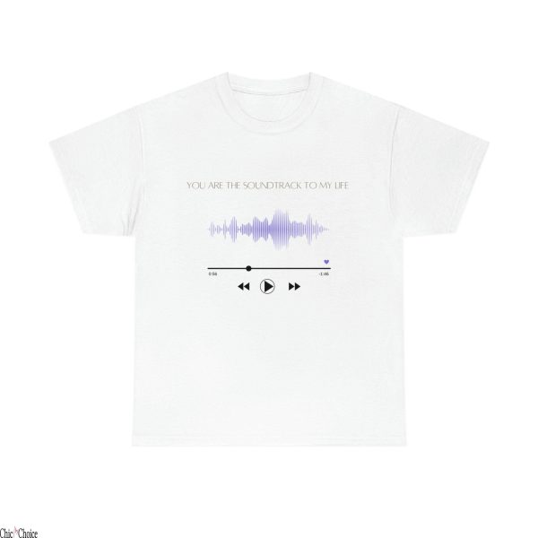 This Song Reminds Me Of You T-Shirt Music Design Soundtrack
