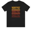 Tri Delta T Shirt Delta Delta Delta Retro Gift Tee