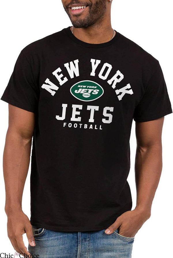 Vintage Jets T-Shirt NFL Classic Team Logo Football Cool