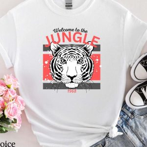 Welcome To The Jungle T Shirt Jungle Gift For The Bengals