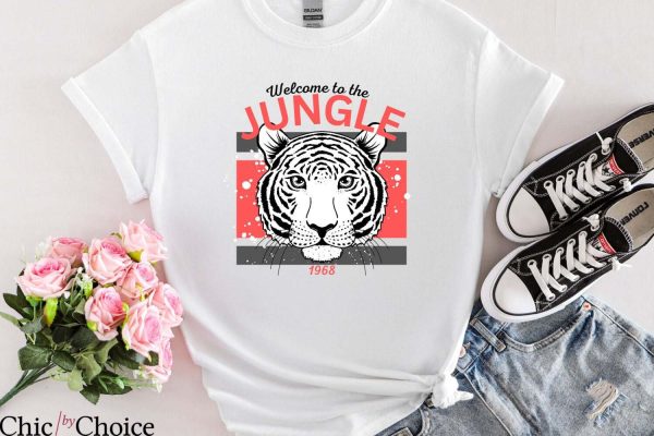 Welcome To The Jungle T Shirt Jungle Gift For The Bengals