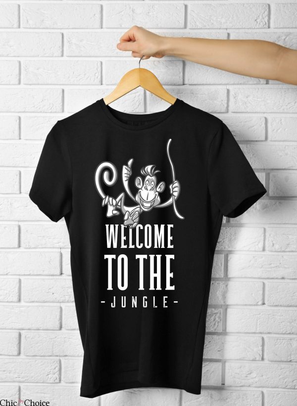 Welcome To The Jungle T Shirt Jungle Vibes Graphic Welcome