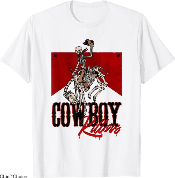Womens Country T-Shirt Cowboy Killer Western Southern Boho