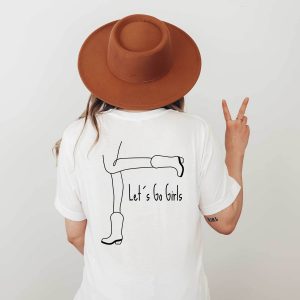 Womens Country T-Shirt Let’s Go Girls Cowgirl Trip Matching