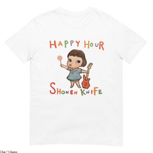 Yoshitomo Nara T-Shirt Happy Hour Japanese Art Vintage