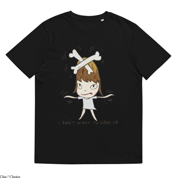 Yoshitomo Nara T-Shirt I Don’t Want To Grow Up Japanese Art