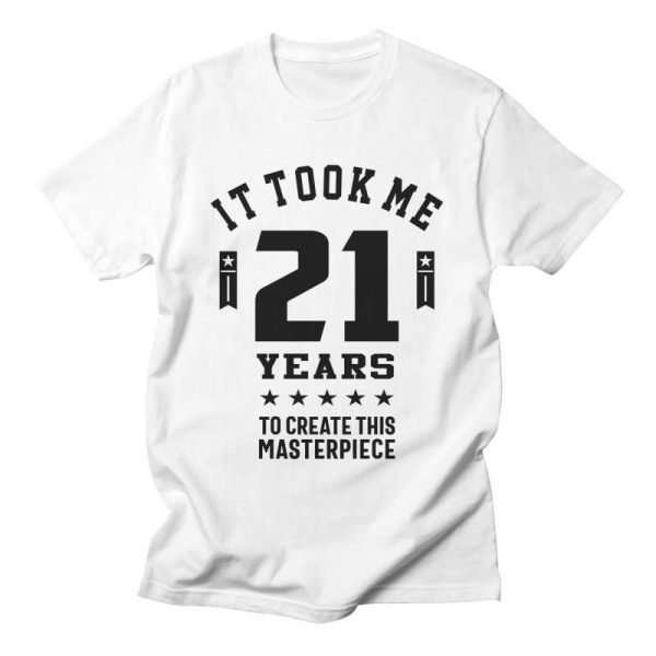 21 Year Old Birthday T-Shirt, 21st Birthday Gift Ideas – Best gifts your whole family