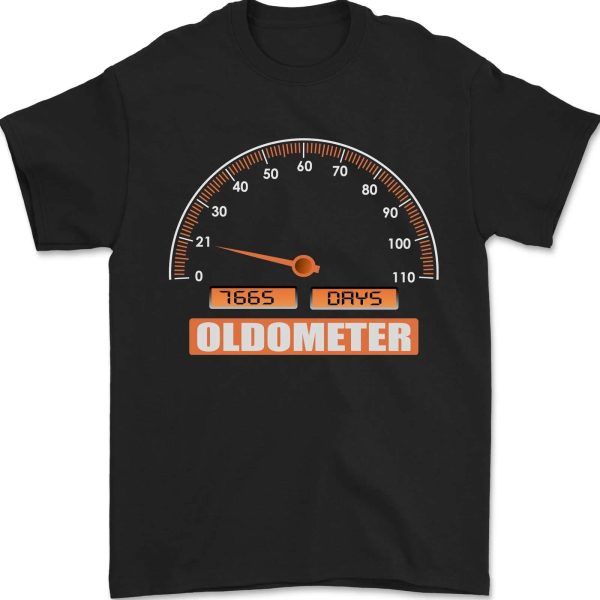 21st Birthday 21 Year Oldometer Ageometer Funny T-Shirt, 21st Birthday Gift Ideas – Best gifts your whole family