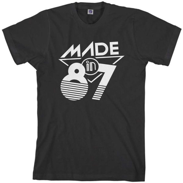 30th Birthday Made in 1987 30th Birthday Gift Ideas T-Shirt – Best gifts your whole family