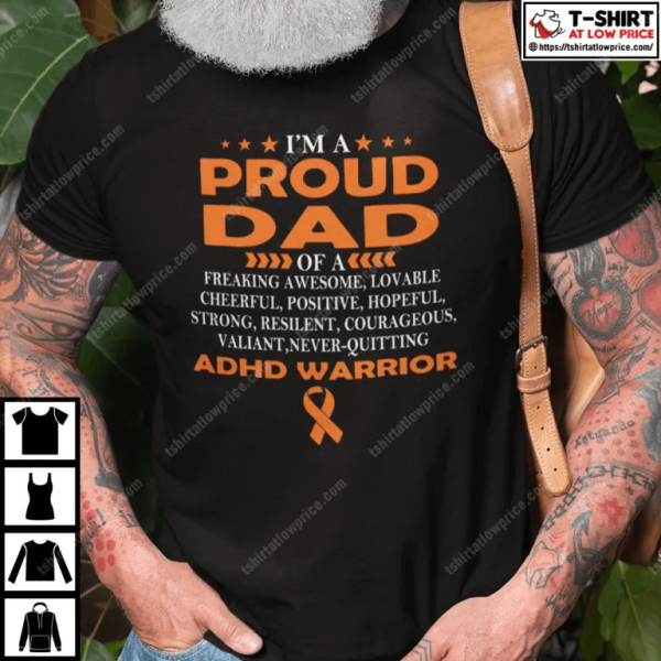 ADHD Dad I’m A Proud Dad Of A ADHD Warrior