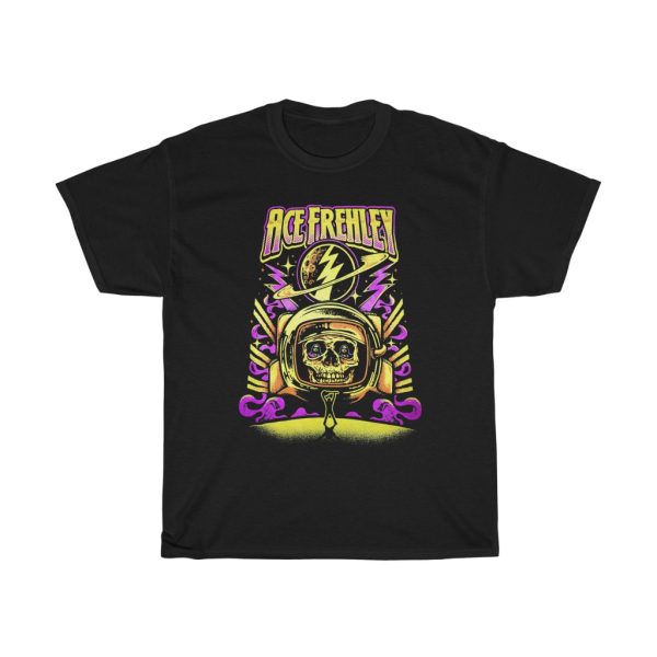 Ace Frehley Spaceman Skull Face Shirt