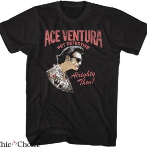Ace Ventura T-Shirt Pet Detective Comedy Movie Ace Profile