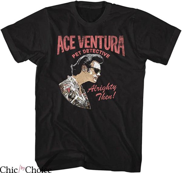 Ace Ventura T-Shirt Pet Detective Comedy Movie Ace Profile