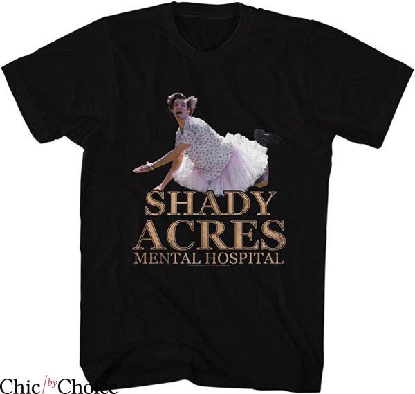 Ace Ventura T-Shirt Pet Detective Shady Acres Mental Hospital