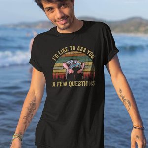 Ace Ventura T-shirt When Nature Calls Id Like to Ass You