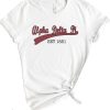 Adpi T-shirt Alpha Delta Pi Baseball Sorority Estimate 1851