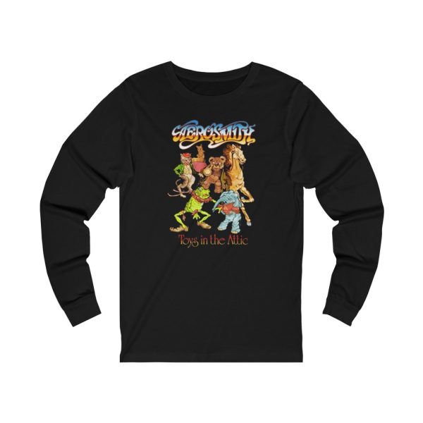 Aerosmith Toys In The Attic Spring Invasion 75 Crew Long Sleeved Shirt
