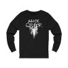 Alice Cooper Spider Logo Long Sleeved Shirt