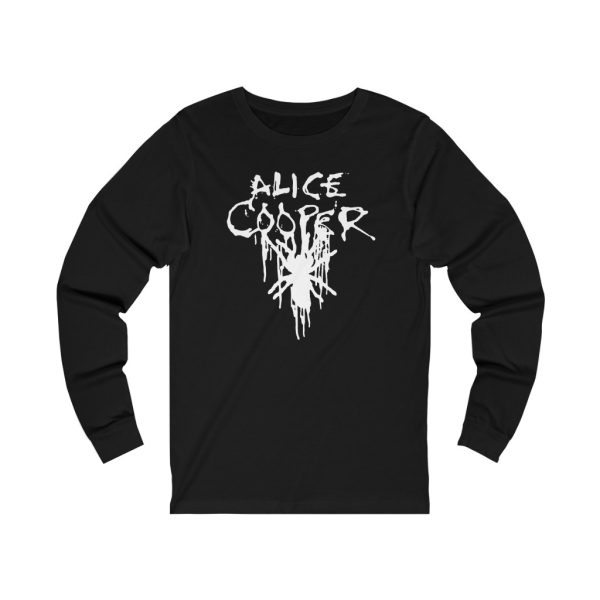 Alice Cooper Spider Logo Long Sleeved Shirt