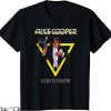 Alice Cooper T-shirt Welcome To My Nightmare Yellow Triangle