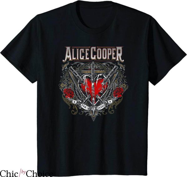 Alice Cooper T-shirt Wiltern 2010 Live Tour Rock Concert