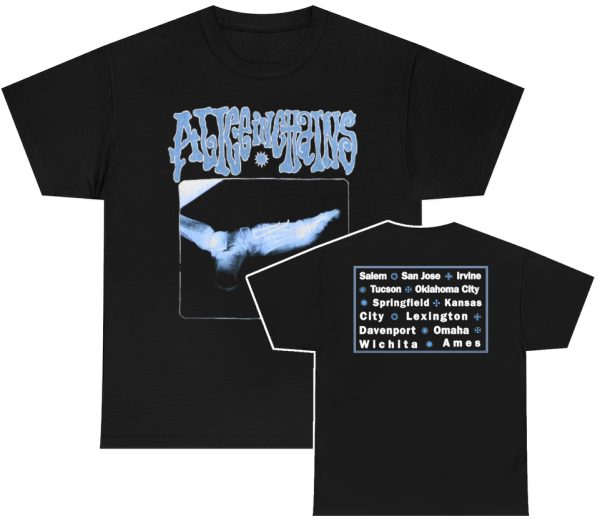 Alice In Chains 1992 Broken Foot X-Ray Tour Shirt