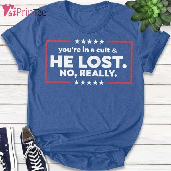 Anti Trump Lost Trump Cult T-Shirt – Best gifts your whole family